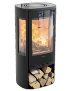 Plieninė krosnelė Nibe Contura C856G:2 Style, juoda, 3 - 7 kW