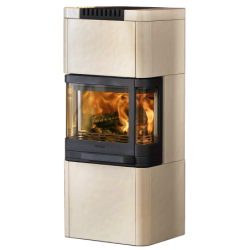 Plieninė krosnelė Nibe Contura 26K Low, juoda, 4 - 8 kW