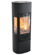 Plieninė krosnelė Nibe Contura C896G:2 Style, juoda, 3 - 7 kW