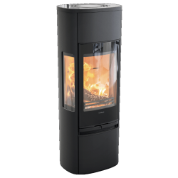 Plieninė krosnelė Nibe Contura C896G:2 Style, juoda, 3 - 7 kW