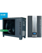 Šilumos siurblys oras/vanduo Crystal Aqua Aura, 9 kW