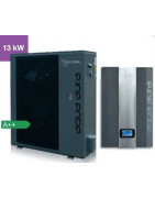 Šilumos siurblys oras/vanduo Crystal Aqua Aura, 13 kW