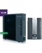 Šilumos siurblys oras/vanduo Crystal Aqua Aura, 19 kW