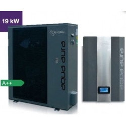 Šilumos siurblys oras/vanduo Crystal Aqua Aura, 19 kW