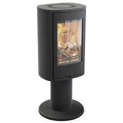 Plieninė krosnelė Nibe Contura C870:1 Style, juoda, 3 - 7 kW