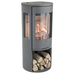 Plieninė krosnelė Nibe Contura C556:1 Style, pilka, 3 - 7 kW