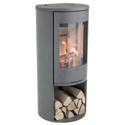 Plieninė krosnelė Nibe Contura C510:1 Style, pilka, 3 - 7 kW