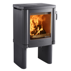 Plieninė krosnelė Nibe Contura 52, juoda, iki 5 kW