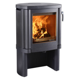 Plieninė krosnelė Nibe Contura 54, juoda, iki 5 kW