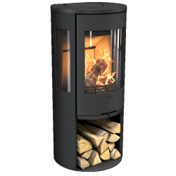 Plieninė krosnelė Nibe Contura 556:1 Style, juoda, 3 - 7 kW