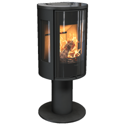 Plieninė krosnelė Nibe Contura C586:2 G Style, juoda, 3 - 7 kW