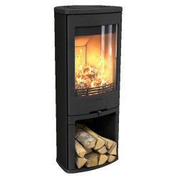 Plieninė krosnelė Nibe Contura 710, juoda, iki 7 kW