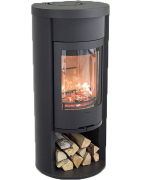 Plieninė krosnelė Nibe Contura C620:2, juoda, 3 - 9 kW