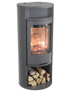 Plieninė krosnelė Nibe Contura C610:1 Style, pilka, 3 - 9 kW