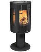 Plieninė krosnelė Nibe Contura C586:1 G Style, juoda, 3 - 7 kW