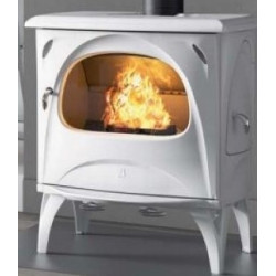 Ketinė krosnelė Seguin Aurore, balta, iki 9 kW