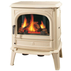 Ketinė krosnelė Seguin SAPHIR, kreminė, su oro padavimu iš lauko