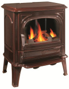 Ketinė krosnelė Seguin SAPHIR, ruda, iki 11 kW