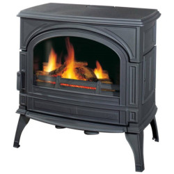 Ketinė krosnelė Seguin TOPAZE, pilka, iki 13 kW