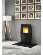 Ketinė krosnelė Seguin Emeraude 4, juoda, 7 kW