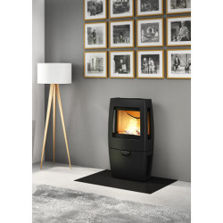 Ketinė krosnelė Seguin Emeraude 4, juoda, 7 kW