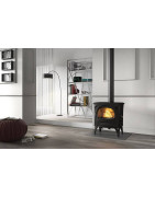 Ketinė krosnelė Seguin Aurore, antracito spalvos, iki 9 kW