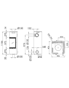 Plieninė krosnelė Spartherm CUBO S RLU, 4.5 - 7.7 kW