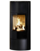 Plieninė krosnelė Spartherm Senso L, juoda, 4.9 - 9.1 kW