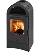 Plieninė krosnelė Thorma Basel II, juoda, 3.5 - 10.5 kW