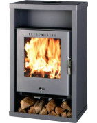 Plieninė krosnelė Thorma Horby, pilka, 3.5 - 10.5 kW