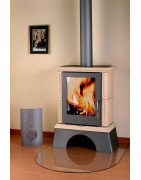 Plieninė krosnelė Thorma Landshut Top, su keramika, 4 - 12 kW