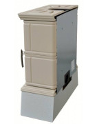 Plieninė krosnelė Thorma Landshut Top, su keramika, 4 - 12 kW