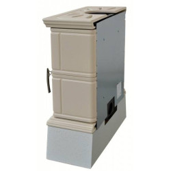 Plieninė krosnelė Thorma Landshut Top, su keramika, 4 - 12 kW