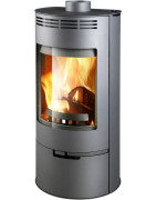 Plieninė krosnelė Thorma Andorra, pilka, 4 - 11 kW