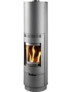 Plieninė krosnelė Thorma Sevilla, pilka, 4 - 11 kW