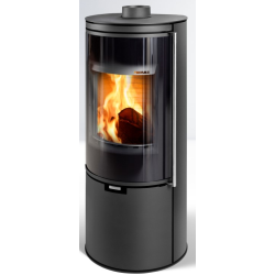 Plieninė krosnelė Thorma Toledo, juoda, 3.8 - 11.2 kW