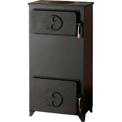 Plieninė krosnelė Thorma Marburg b, juoda, 3.5 - 10.5 kW