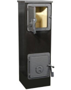 Plieninė krosnelė Thorma Kerpen II AT, juoda, 2.5 - 7.5 kW