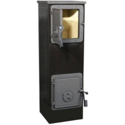 Plieninė krosnelė Thorma Kerpen II AT, juoda, 2.5 - 7.5 kW