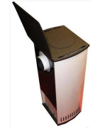 Plieninė krosnelė - viryklė Thorma Milano AT II b, balta