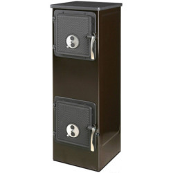 Plieninė krosnelė Thorma Kerpen II AT, ruda, 2.5 - 7.5 kW