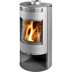 Plieninė krosnelė Thorma Zaragoza, pilka, 2.5 - 7.5 kW