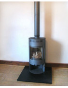 Plieninė krosnelė Thorma Zaragoza, pilka, 2.5 - 7.5 kW