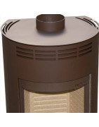 Plieninė krosnelė Thorma Andorra, ruda, 3.8 - 11.2 kW