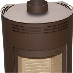 Plieninė krosnelė Thorma Andorra, ruda, 3.8 - 11.2 kW