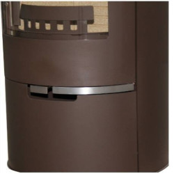 Plieninė krosnelė Thorma Andorra, ruda, 3.8 - 11.2 kW