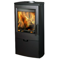 Plieninė krosnelė Thorma Falun II, juoda, 4 - 12 kW