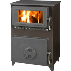 Plieninė krosnelė Thorma Filex-Hb, juoda, 2.5 - 7.5 kW