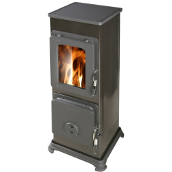 Plieninė krosnelė Thorma Bozen b, ruda, 2.5 - 7.5 kW