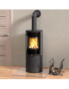 Plieninė krosnelė Thorma Zaragoza Plus, juoda, 3 - 7 kW